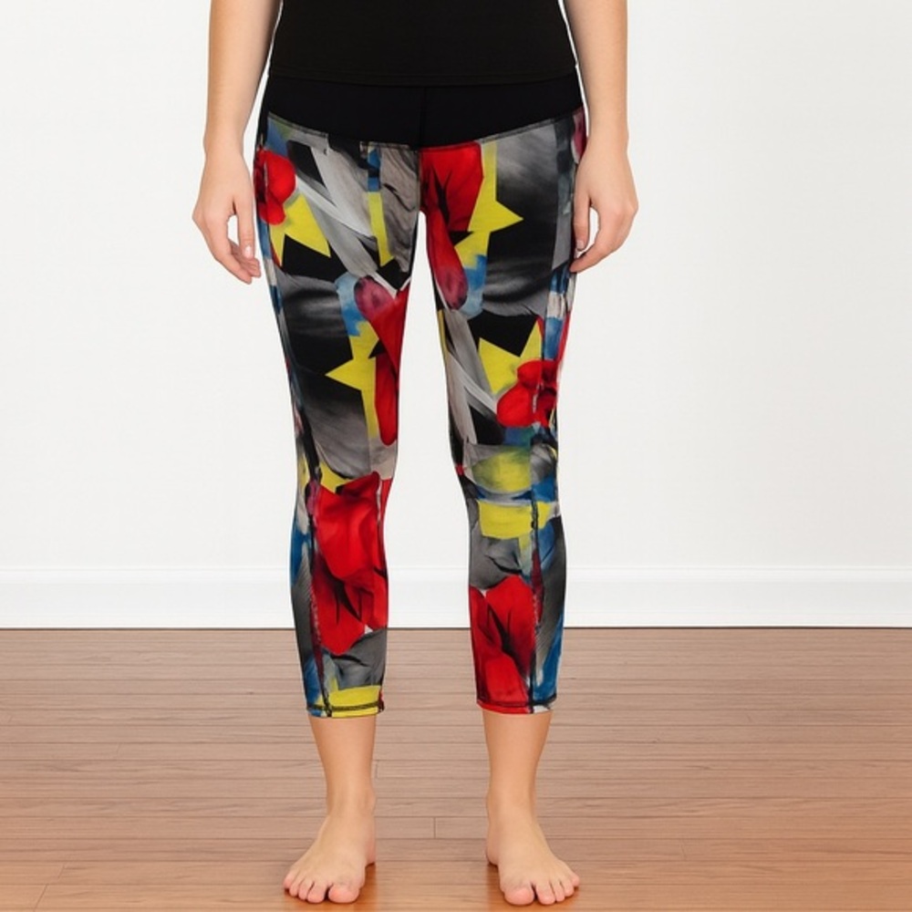 Medium RBX Multicolor Women’s Leggings Vibrant Athletic Wear